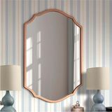 Asimetrik Duvar Aynası/düzensiz Dekor Ayna/banyo Aynası/konsol Aynası Bronz 60 x 80 - Çok Renkli