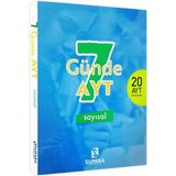 Asimetrik Yayınları Yks - Ayt 7 Günde Sayısal Supara Yayınları Matematik-Fen Bilimleri 20LI Deneme Kitabı