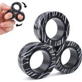 ASIOWELY Fidget Toys yetişkinler için manyetik halkalar, 3 adet Fidget Spinners, ADHD anksiyete stree rölyef, mıknatıslı, yüzük seti, doğum günü hediyesi, 3-6 ila 8 yaş arası çocuklar için oyuncaklar