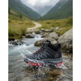 Asissa Extreme Su Geçirmez Trekking Botu - Siyah/kırmızı 🔥