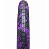 Asistan Drox Dj 27M Bisiklet Dış Lastik 27,5X2.40 Siyah-Mor Freeride Dirtjump Bisiklet Dış Lastiği