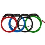 Asistan Kassa Ln10 Bisiklet Motosiklet Bebek Arabası Şifreli Kilidi Karışık Renk Şifreli Kilit 8X65mm
