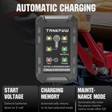 Asitan 1.5-Amp Akıllı Araç Akü Şarj Cihazı, 6V ve 12V Otomotiv Akü Şarj Cihazı Pil Koruyucusu, Dam