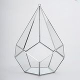 Asitan 31X22X22CM Gümüş Geometrik Teraryum Cam Fanus Takı Aksesuar Çikolata Kutusu - Çok Renkli