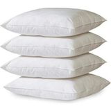 Asitan 4 Adet Microfiber Pamuk Kılıflı Antialerjik Yastık Elyaf Silikonlu 50X70 - Çok Renkli