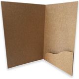 Asitan 50 Adet Kraft Cepli Dosya, A4, Baskısız, 300 gr Kraft, (24X32.5 Cm) - Çok Renkli
