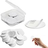 Asitan 50 Adet Nfc Etiket Çıkartması, Yuvarlak Nfc Etiket NTAG215 Programlanabilir 504 Bytes Bellek Ntag - Çok Renkli