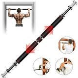 Asitan 60-100 cm Uzun Süngerli Barfix Demiri Barfiks Çubuğu Koridor Barfiks Barı Krom, BFRR-0025 - Çok Renkli