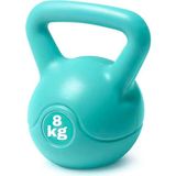 Asitan 8 kg Çaydanlık Tipi Dambıl Kettlebell Ağırlık Turkuaz, 8kgkttlbll - Çok Renkli