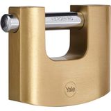 Asitan 80 118 1 - 80MM Oval Kayar Pimli Pirinç Asma Kilit - Yüksek Koruma - Sertleştirilmiş Çelik Halk - Çok Renkli
