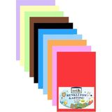Asitan A4 Fon Kartonu 10 Lu 21X29,7 cm 1 Paket Artlantis 10 Renk Fon Kartonu 21 * 29,7 1 Paket - Çok Renkli