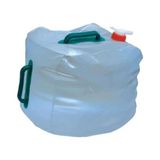 Asitan Andoutdoor C889 Katlanabilir Su Bidonu, 20 L, Musluklu Kapak, Beyaz - Çok Renkli