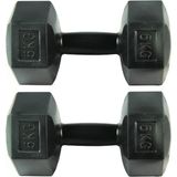 Asitan Arbentedarik Dambıl Seti 5 kg x 2 Adet 10 kg Dumbell Set Ağırlık Seti - Çok Renkli