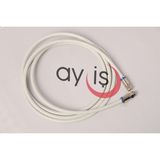 Asitan Ay-Iş Rg6 4k/full Hd/3d Tv Uydu Kablosu, Saf Çelik Uçlu Anten/uydu Kablosu, Dvb-T, Dvb-C, Dvb-S, - Çok Renkli