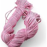 Asitan Benim Marifetlerim - Pembe Yuvarlak Bebek Don Lastiği 10 Metre - Çok Renkli
