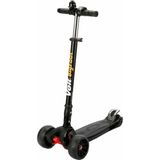 Asitan Big Foot 3 Tekerlekli Işıklı Siyah Scooter - Çok Renkli