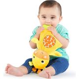 Asitan Bright Starts Snuggle & Teethe Yeni Doğanlar Için Zürafa Peluş Diş Kaşıyıcı Oyuncak - Çok Renkli
