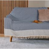 Asitan Bumedo Buldan Işi Kaymaz Pamuklu Koltuk Örtüsü 170X210 cm Koltuk Şalı Çekyat Kanepe Örtüs� - 0,6 x 19 x 29 cm - Çok Renkli