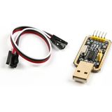 Asitan CH340G RS232 Usb-Ttl Seri Haberleşme Dönüştürücü Modülü + 9 Küçük Kablo - Çok Renkli