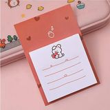 Asitan Çilekli Tavşan Temalı Renkli Not Seti • Post-It • Sticky Note - Çok Renkli