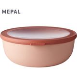 Asitan Cirqula Çok Amaçlı Kase Yuvarlak Nordic Blush – 2250 ml – Saklama Kutusu, Buzdolabı Kutusu, - Çok Renkli