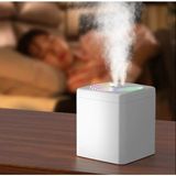 Asitan Coofbe Büyük Kapasiteli Çift Nozzle 3 Litre Buhar Makinası Hava Nemlendirici Humidifier Koku Ekl - Çok Renkli
