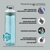 Asitan Cortland Autoseal Tren Suluk 720 ml Turkuaz - Çok Renkli