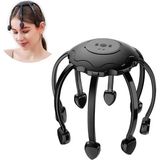 Asitan Coverzone Ahtapod 8 Başlıklı Kafa Masaj Aleti – 360° Saç Derisi Masajı, 5 Masaj Modu, USB Ş - Çok Renkli