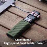 Asitan Createmate Sd/micro Sd Kart Okuyucu, Usbc 312MB/S Hızlı, Siyah | Usb3.1 Sd 4.0 Bellek Depolama Kut - Çok Renkli