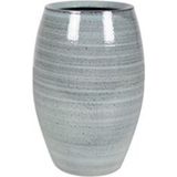 Asitan Cresta Buz Mavisi Seramik Saksı Uzun 20 * 30CM - Çok Renkli