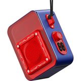 Asitan Dahili Işıklı Taşınabilir Mini Parti Hoparlörü 5W Hifi Ses Dış Mekan Bluetooth Hoparlör Tf - Çok Renkli