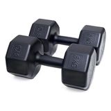 Asitan Dambıl Seti, 8 kg x 2 Adet, Toplam 16 Kg, Plastik, Siyah, Fitness ve Spor Ağırlığı - Çok Renkli