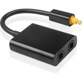 Asitan Derwell Digital Optik Toslink Ses Kablosu Çoklayıcı Birleştirici Splitter Toslink Çoklayıcı S - Çok Renkli
