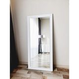 Asitan Dfn Wood Mdf Dikdörtgen Beyaz Duvar Salon Boy Aynası 150X60 cm - Çok Renkli - 150 x 60 cm