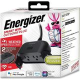 Asitan Dıgıtal Lıfestyle Accessorıes Energizer Akıllı Wi-Fi Dış Mekan Prizi, Su Geçirmez, 2 Ayrı Ayr� - Çok Renkli
