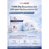 Asitan Diş Beyazlatma Seti, 32 LED Işıklı Şarjlı Ağızlık, 4 Adet Beyazlatıcı Jel Kalemi, Renk Sk - Çok Renkli