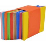 Asitan Doğan Kaliteli ve Canlı Renkli Minik Zarflar 25 Adet Zarf 7X10 cm Mini Zarf - Çok Renkli