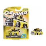 Asitan E Cartuned S3 1987 Chevy C10 Sarı Çekici Araba, Diecast Koleksiyon Arabası, Metal Gövde, Çok Re - Çok Renkli