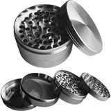Asitan Efotech Grınder Parçalayıcı Metal Baharat Öğütücü Herb Spice 4 Katmanlı 40MM / 50MM / 63MM - Çok Renkli