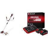 Asitan Einhell Agıllo 36/255 Bl - Solo, Akülü Çalı Tırpanı + Einhell 18V 2 x 4,0 Ah Pxc Twincharger K - Çok Renkli