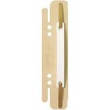 Asitan Esselte Leitz 6130 – 00 – 12 Zıvana Heftstreifen Pvc-Transparan, 25 Adet, Kum - Çok Renkli
