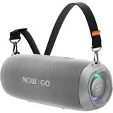 Asitan F8 40W Rgb Speaker Su Geçirmez Taşınabilir Kablosuz Bluetooth Hoparlör Gri - Çok Renkli