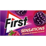 Asitan First Sensations Ahududu Karadut Aromalı Şekersiz Sakız 27 gr - 0,5 gr