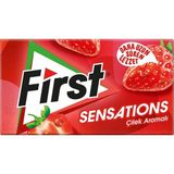 Asitan First Sensations Çilek Aromalı Şekersiz Sakız 27 gr - 0,5 gr