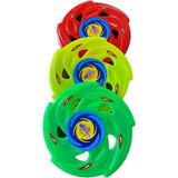 Asitan Frizbi Fırlatma Diski 3'lü Set 24 cm Plaj Kumsal Oyuncağı - Çok Renkli