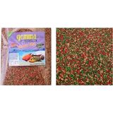 Asitan Gemma Tüm Cichlid Ciklet Türleri Için Balık Yemi 360 gr 1150 ml - Çok Renkli