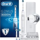 Asitan Genius 8000N Elektrikli Diş Fırçası, Bluetooth Bağlantılı, 3 Fırça Başlığı, Seyahat Kı - Renkli