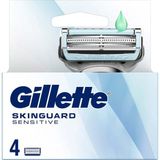 Asitan Gillette Skinguard Sensitive Yedek Tıraş Bıçağı 4 Adet