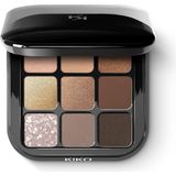 Asitan Göz Farı Paleti - New Glamour Multi Finish Eyeshadow Palette 01 Earth Tones - Çok Renkli