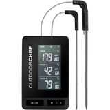 Asitan Gurme Termometre Pro, Dijital Et Termometresi, Bluetooth Kontrolü, Çift Sensörlü Ölçüm, Su Ge - Çok Renkli